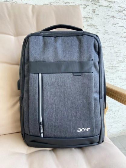 Міський рюкзак під ноутбук з логотипом 15,6" Темно-сірий (IBN038SS5) - фото 3 Міський рюкзак під ноутбук з логотипом 15,6" Темно-сірий (IBN038SS5) - фото 3