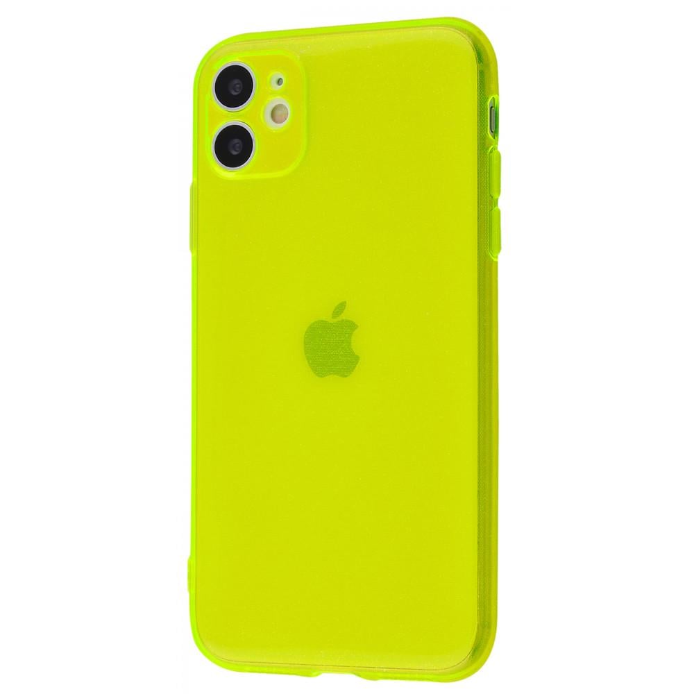 Чехол PRC Star Shine Silicone Case TPU для iPhone 12 Yellow