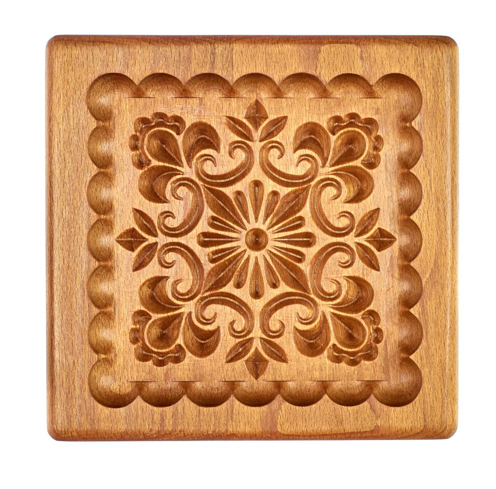 Форма для пряника Узор №2 13,5х14х2 см (1655)