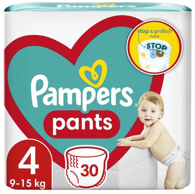 Подгузники-трусики Pampers Pants Размер 4 Maxi 9-15 кг 30 шт. (9504)