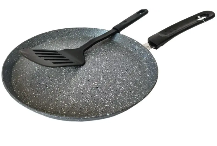 Сковорода для млинців Bohmann з мармуровим покриттям 22 см (BH 1010-22 MRB)