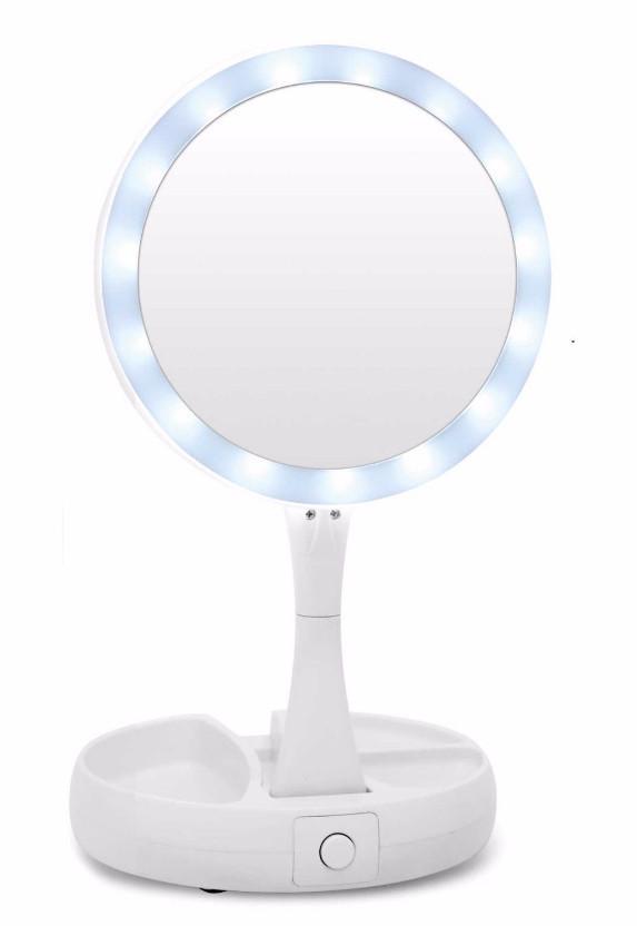 Зеркало дорожное My Foldaway Mirror c LED подсветкой (802879678) - фото 4