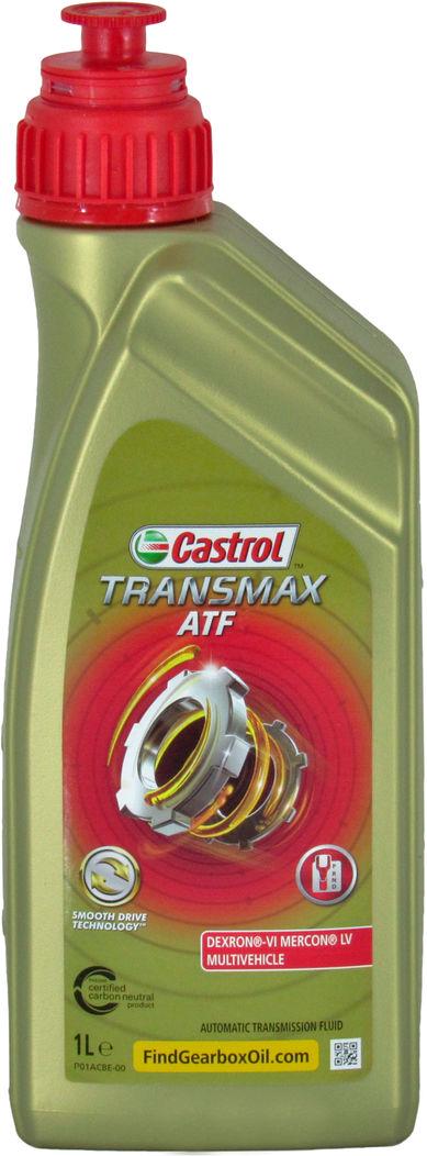 Трансмиссионное масло Castrol Transmax Dex VI Multivehicle ATF 1 л - фото 1