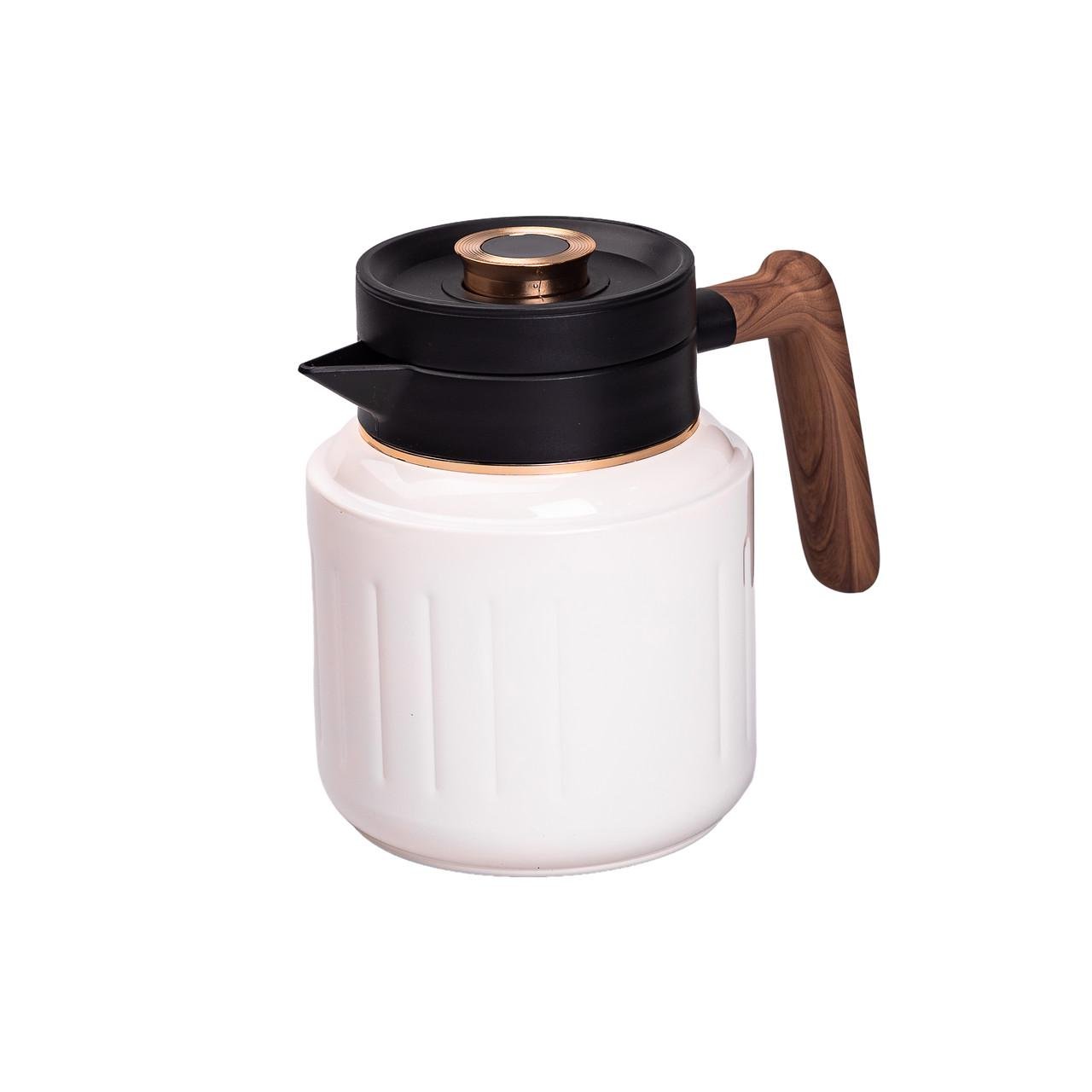 Чайник-термос с заварником и датчиком температуры 1 л Белый (HP-14-51W) - фото 6