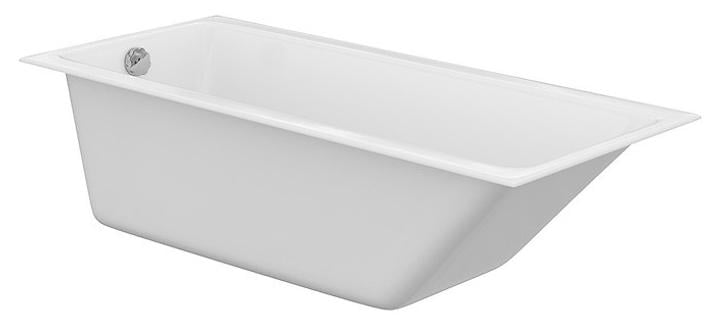 Ванна акрилова прямокутна Cersanit Crea універсальна з ніжками 260 л ТИП 1 170х75 см Білий