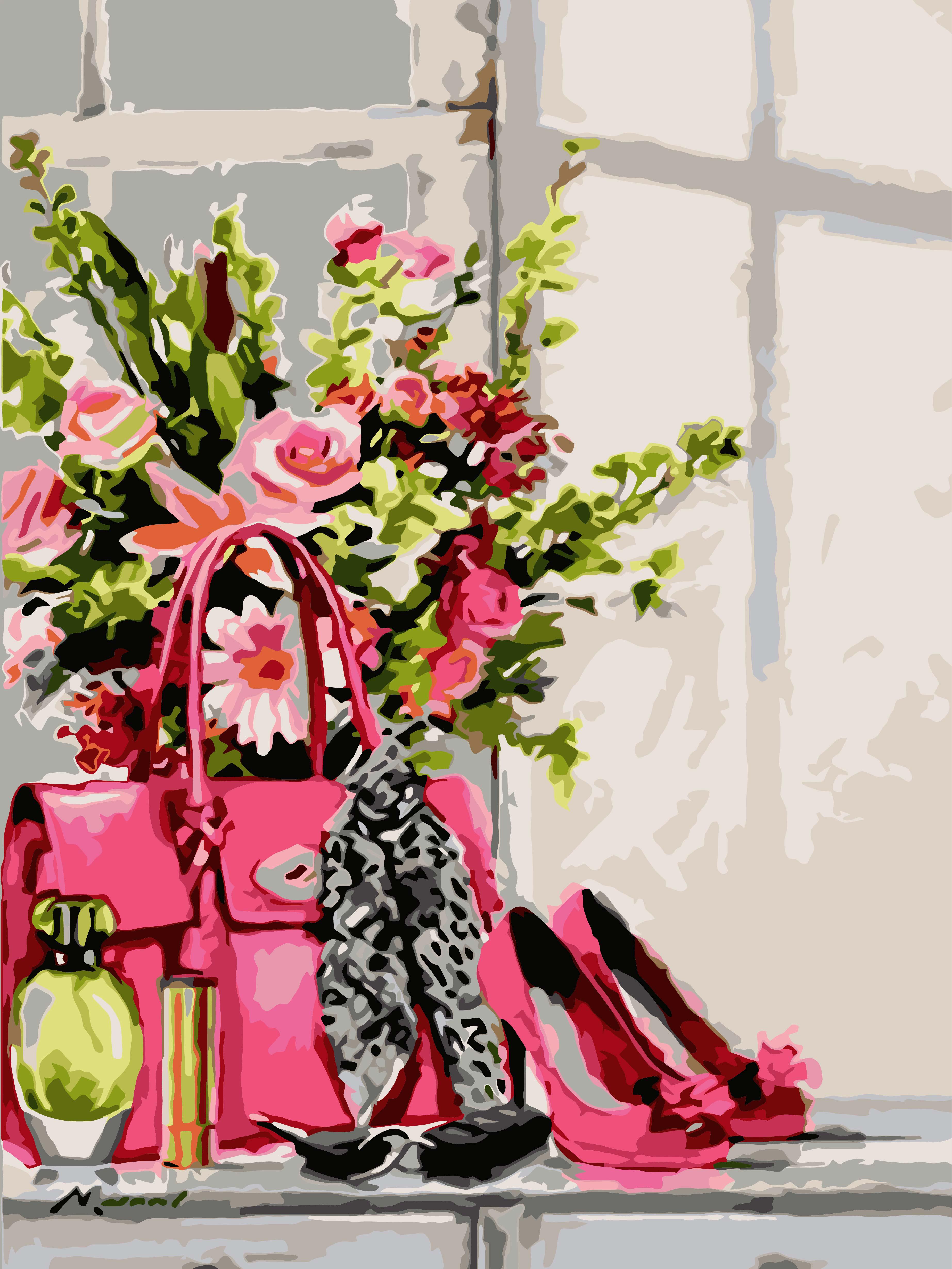 Картина по номерам Идейка "Стильная штучка" 40х50 см (KH2050)