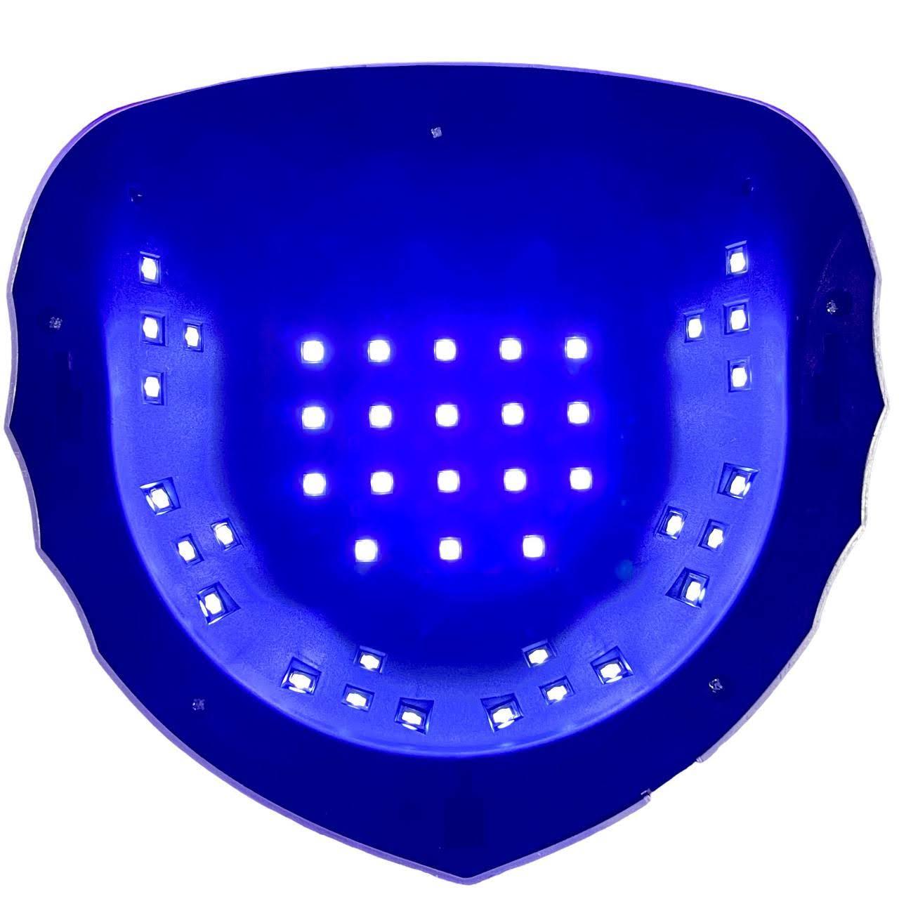 Лампа UV/LED SUN B5 Chrom для нігтів 120 Вт Blue - фото 4