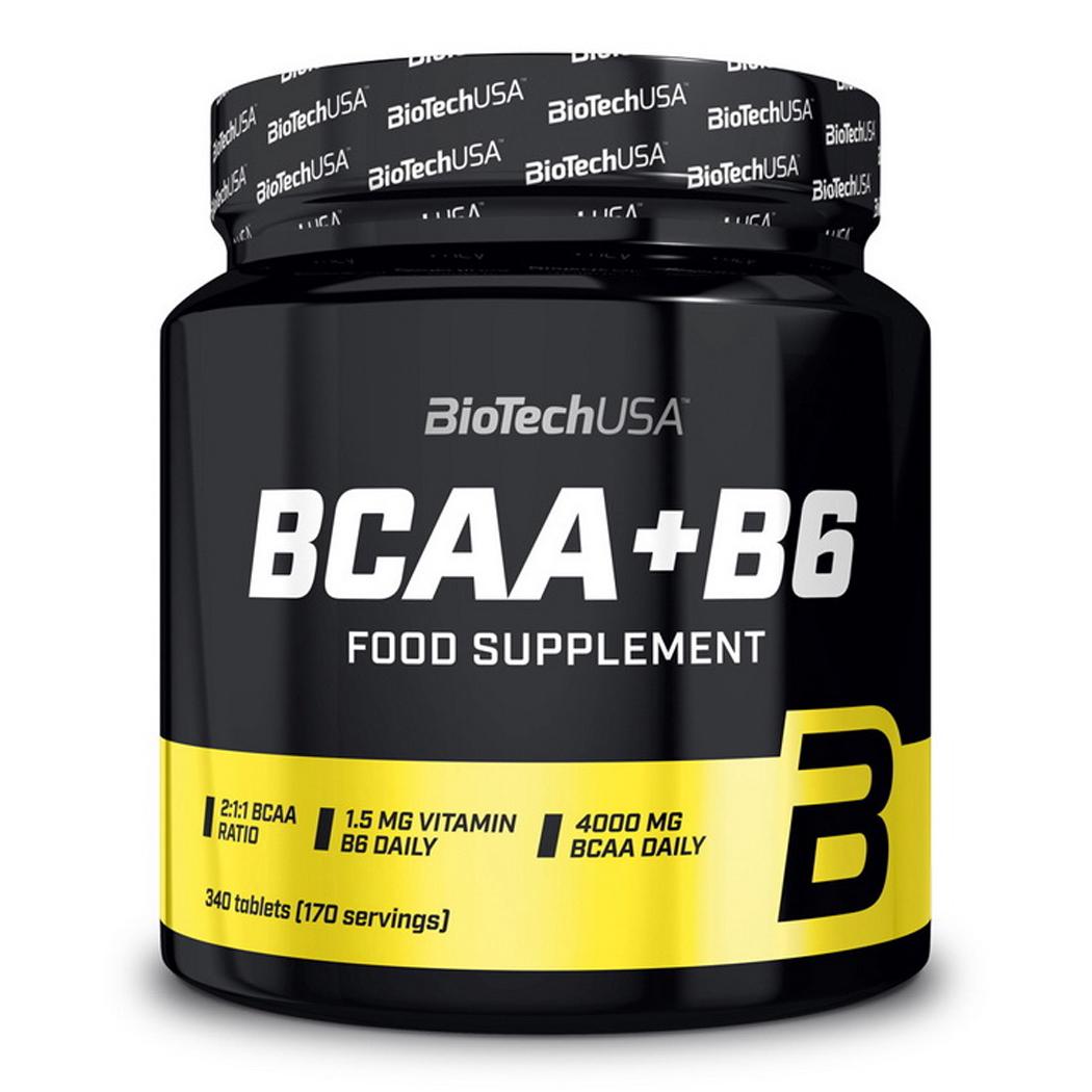 Амінокислоти BioTech USA BCAA + B6 340 табл. (06648-01)