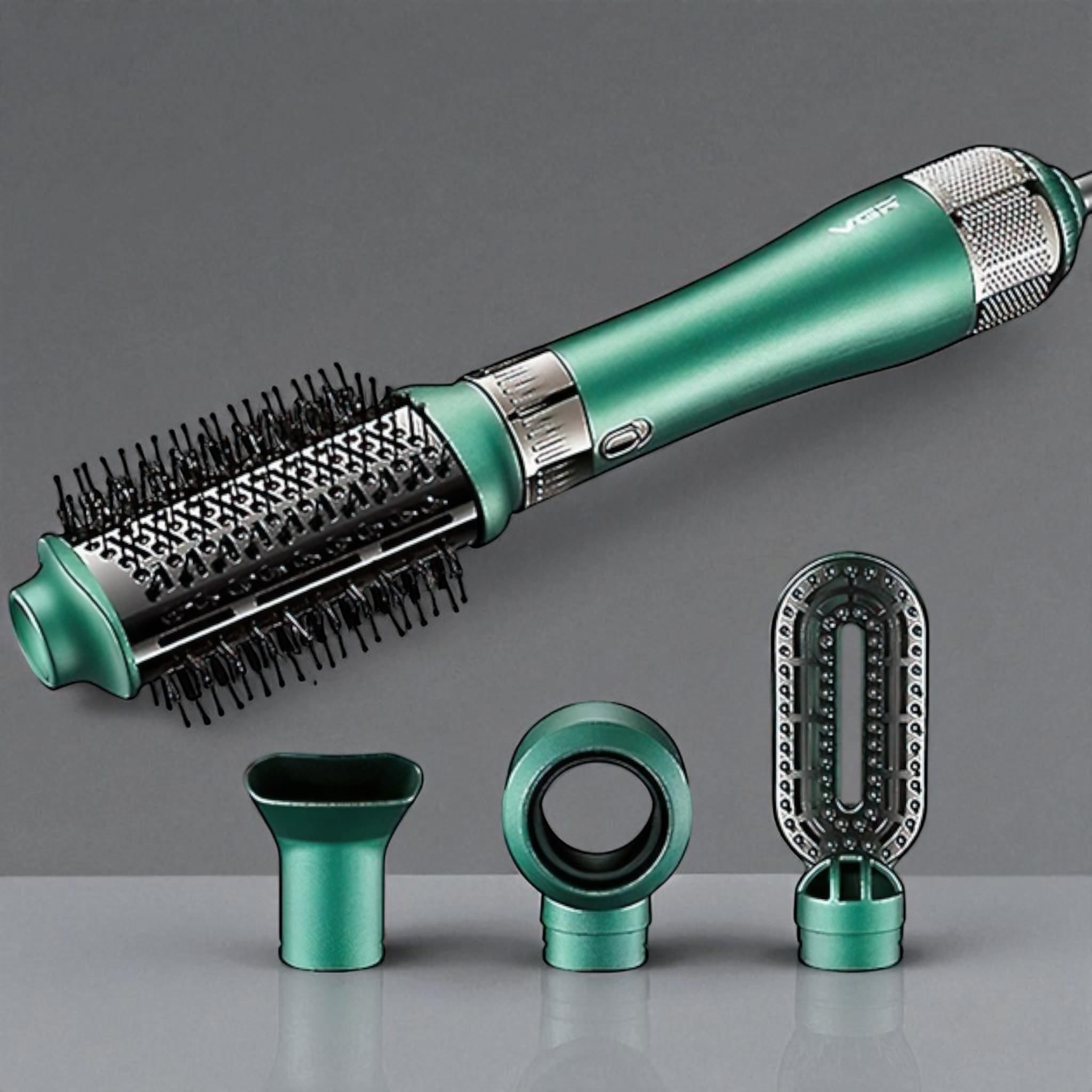 Фен-щетка VGR V-493 4в1 для укладки волос с регулировкой температуры 1000 Вт (8640) - фото 11 Фен-щетка VGR V-493 4в1 для укладки волос с регулировкой температуры 1000 Вт (8640) - фото 11