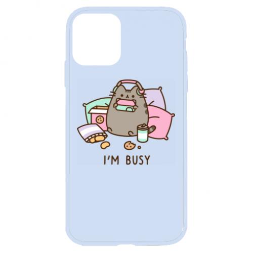 Чехол для iPhone 11 Pusheen I'm Busy