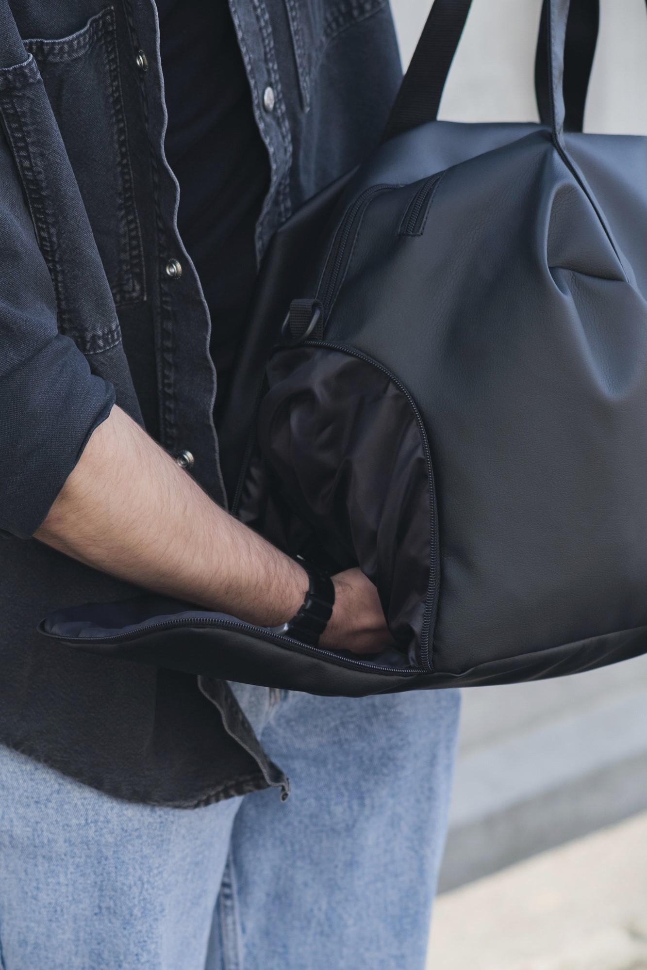 Сумка мужская Without Gym дорожная багажная Black (8049528) - фото 6 Сумка мужская Without Gym дорожная багажная Black (8049528) - фото 6