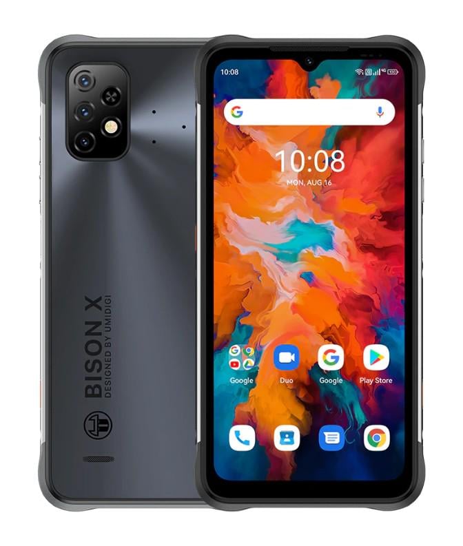 Смартфон Umidigi Bison X10 4/64 GB Gray (11163919)