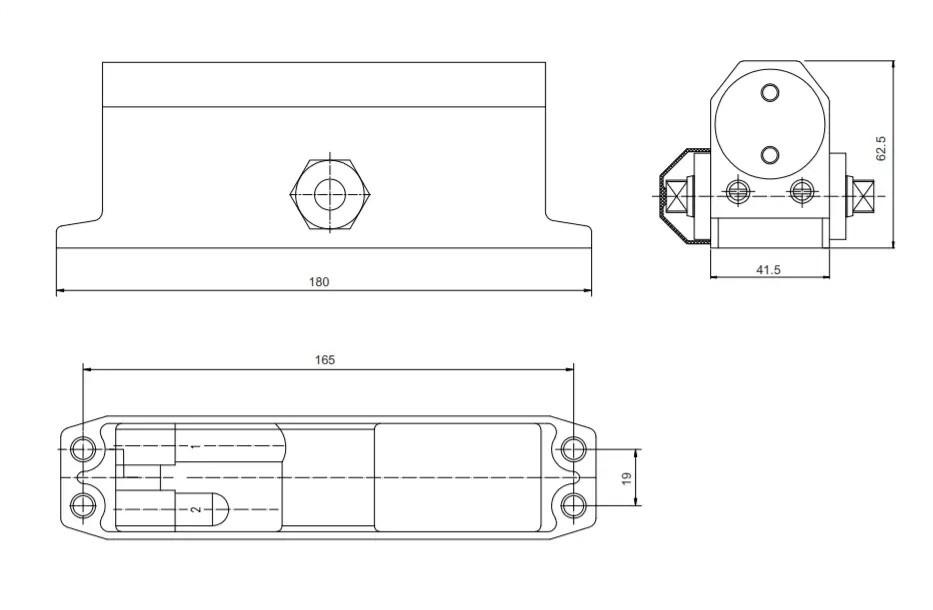 Дверний доводчик Apecs DC-20.4/1050/085-A2-AL Сірий - фото 2