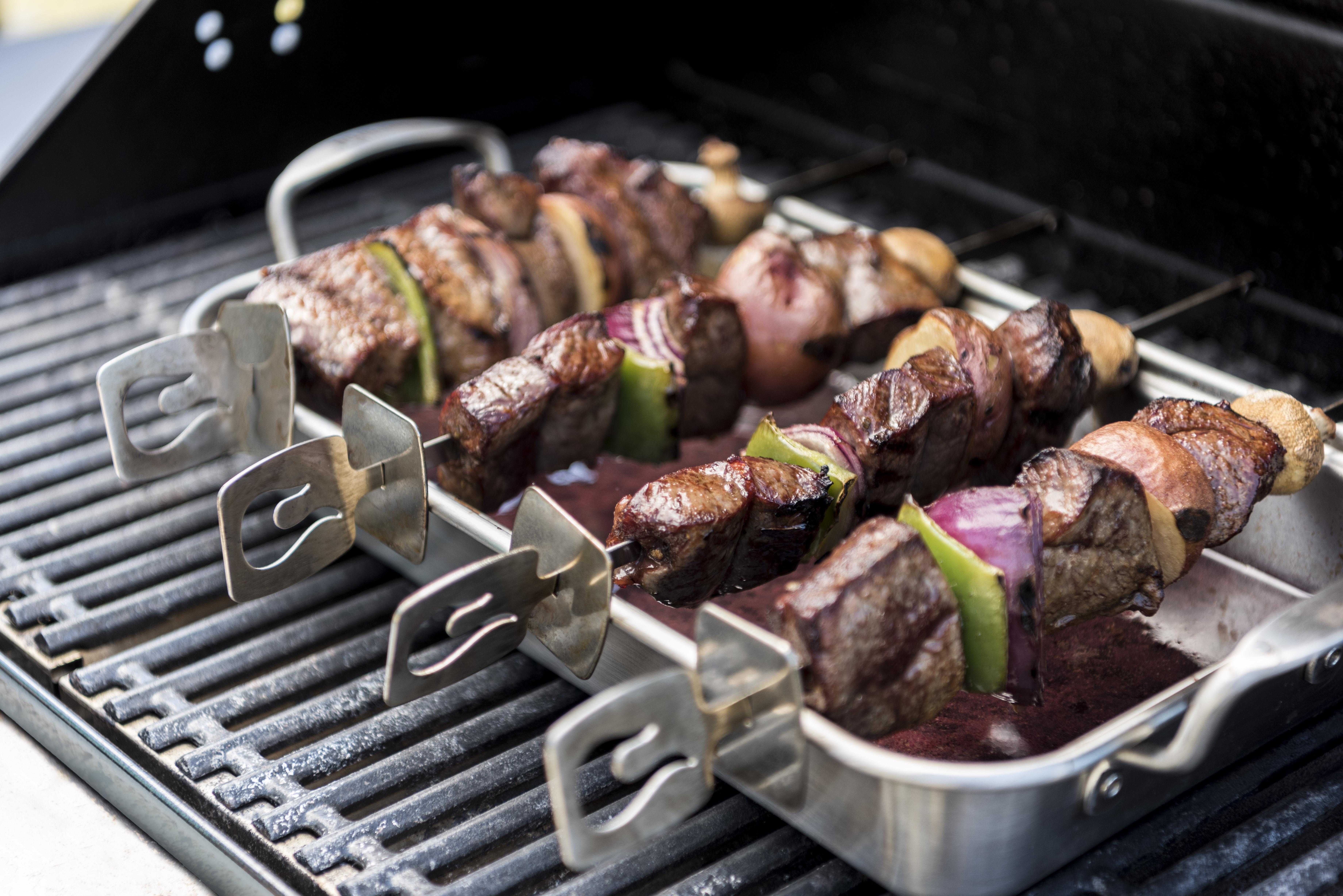 Шампуры Char-Broil Grill+ Sliding Skewer Set 4 шт. (8966596R04) - фото 4