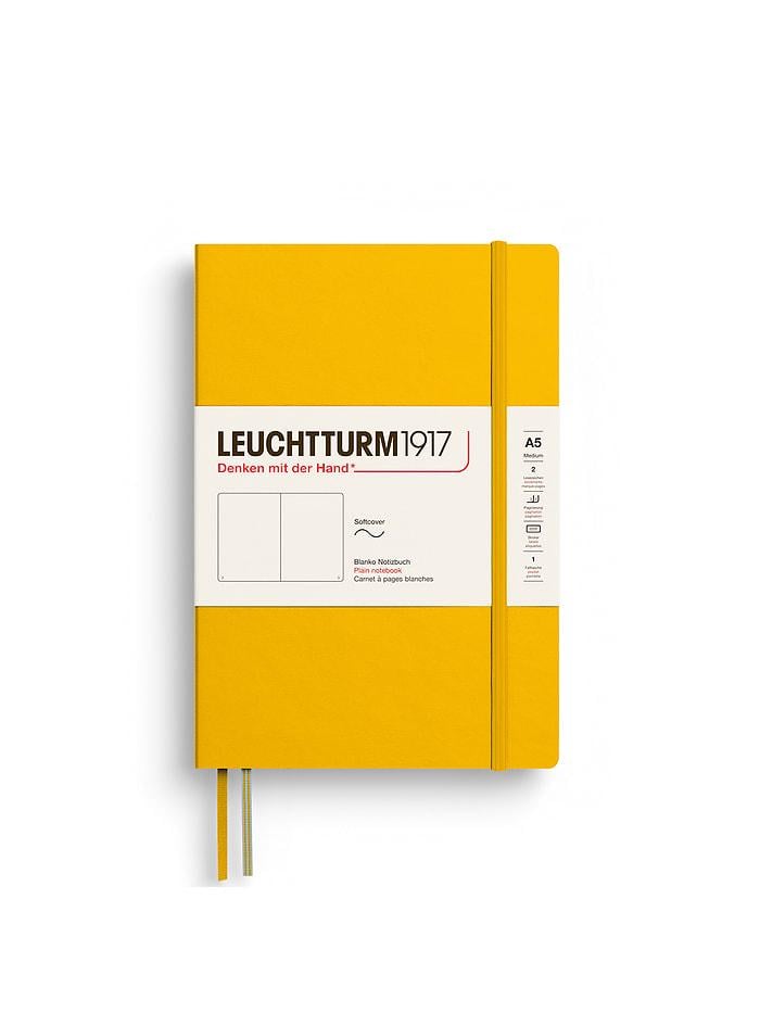 Блокнот Leuchtturm1917 Средний Чистые листы мягкая обложка Sunflower (373999)
