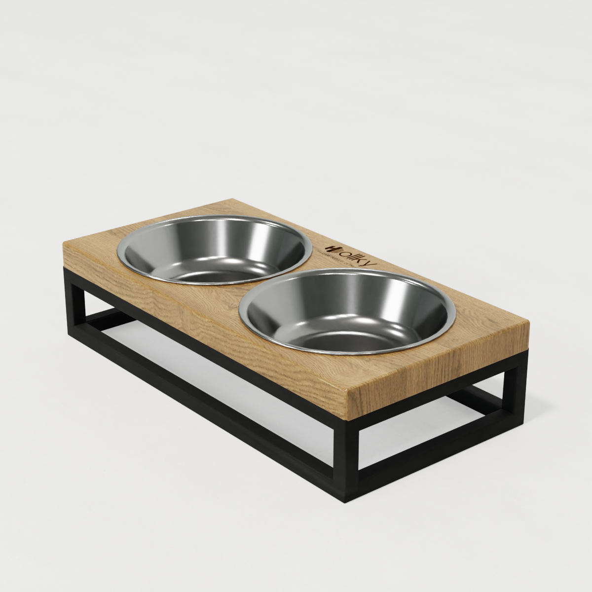 Миски на підставці для маленьких собак і котів Hollky Base XS 2х0,25 л (BXS-28145-BLNT) - фото 8