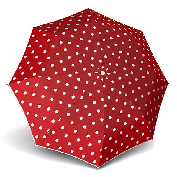 Зонт механический Knirps T.010 Dot Art Red
