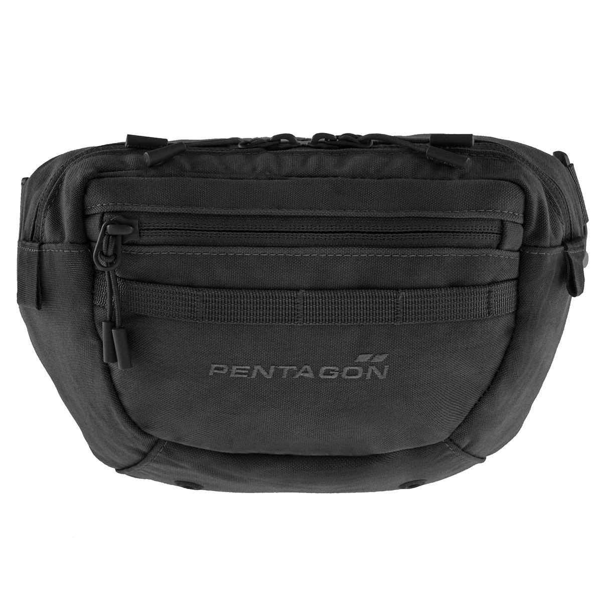 Сумка на пояс Pentagon Fanny Pack 260х170 мм Black (K17099-03) - фото 1