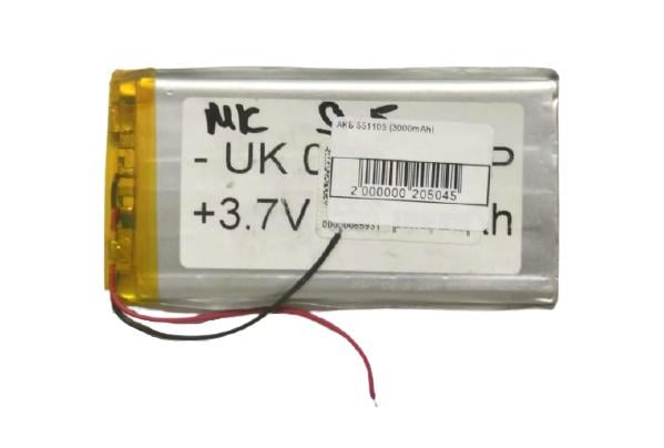 Аккумуляторная батарея UK 551105P 3000 mAh (000020504)