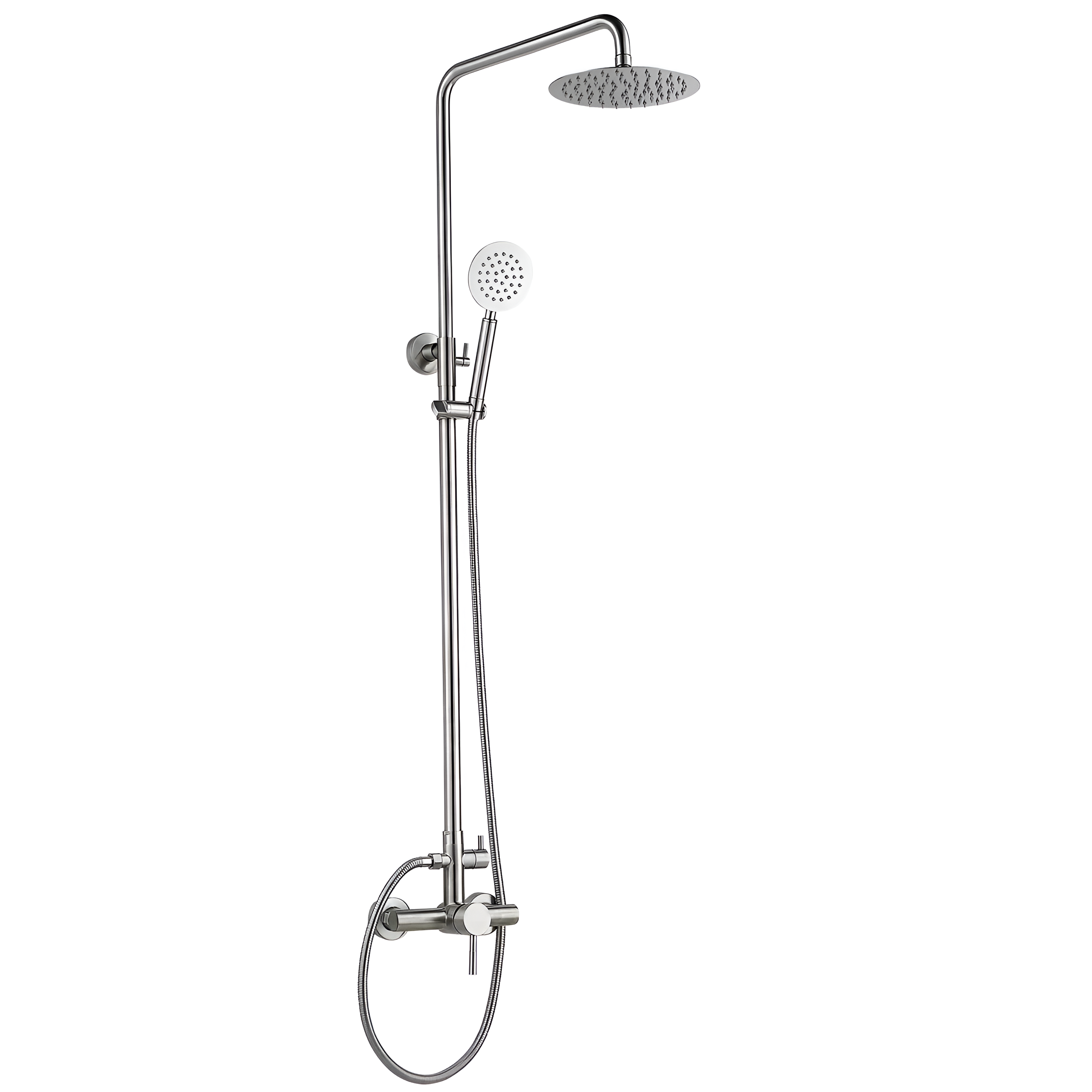 Душевая система Wezer EKO16B-01 нержавеющая сталь (1038937)
