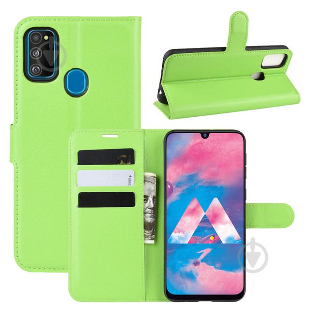 Чохол-книжка Litchie Wallet до Samsung M307 Galaxy M30s Green (arbc6406) - фото 2