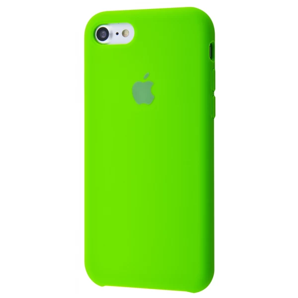 Силіконовий Чохол Накладка Silicone Case для iPhone  7/8/SE 2020 Shiny Green