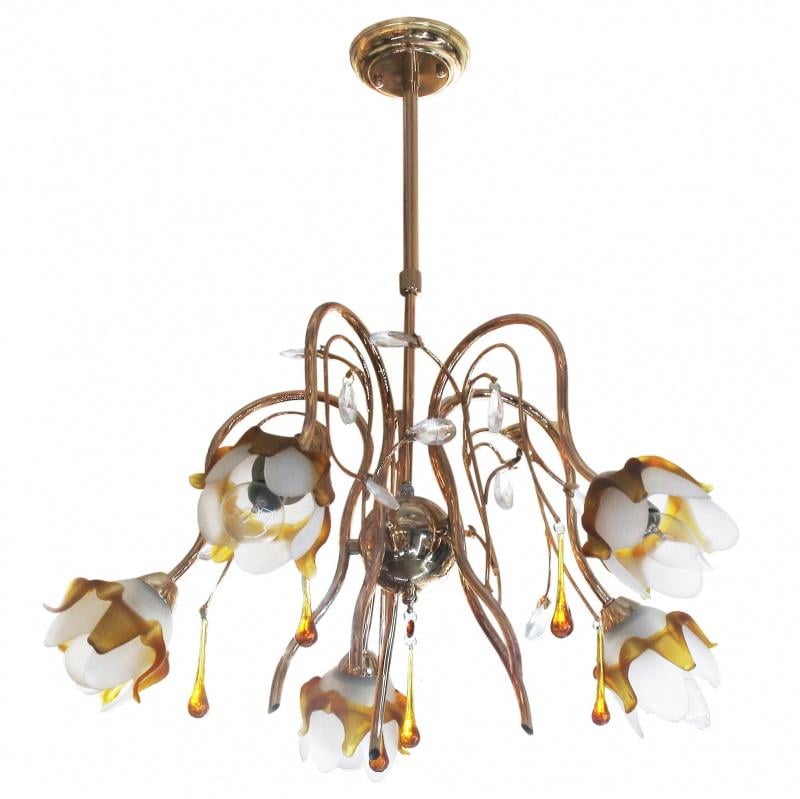 Люстра потолочная Brille LK-053S/5 флористика