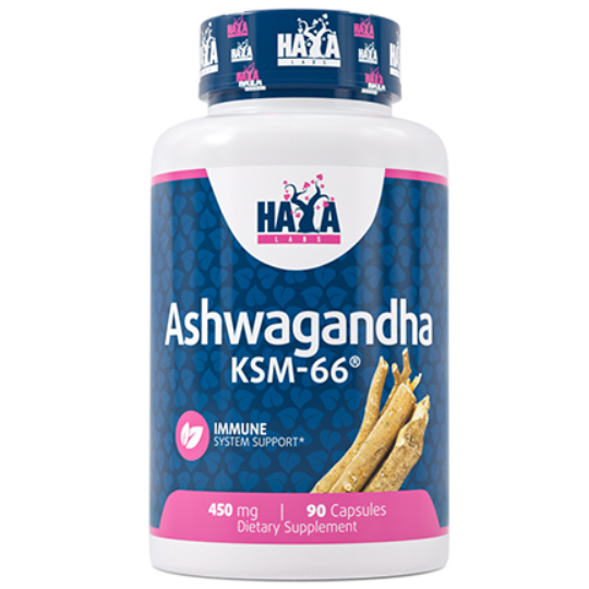Комплекс Ашваганда Haya Labs Ashwagandha KSM-66 450 мг 90 капсул Комплекс Ашваганда Haya Labs Ashwagandha KSM-66 450 мг 90 капсул