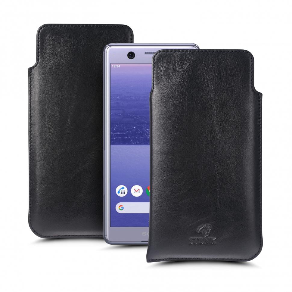 Футляр Stenk Elegance для Sony Xperia Ace Черный (65924)