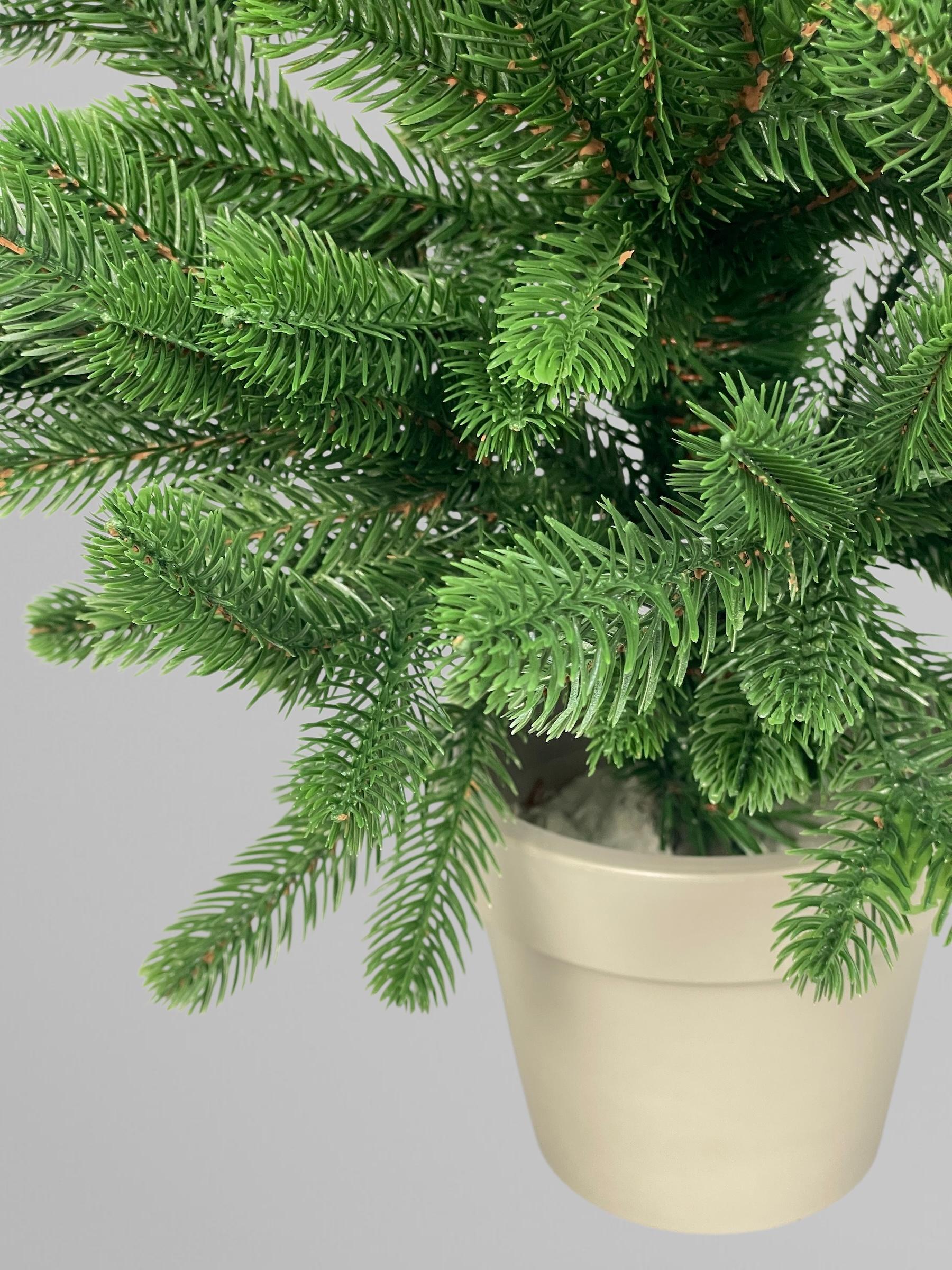 Искусственная елка литая Traditional в горшке 70 см Зеленый (Н01019) - фото 10 Искусственная елка литая Traditional в горшке 70 см Зеленый (Н01019) - фото 10