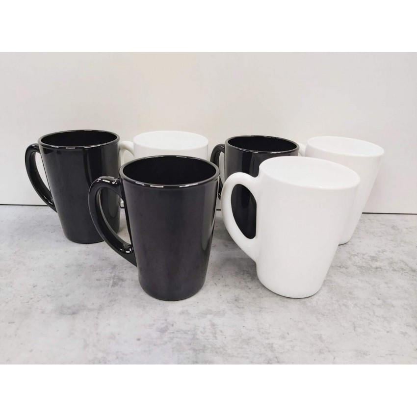 Набір кухлів Luminarc New morning 320 мл 6 шт. Black White (P8858/Q0156)
