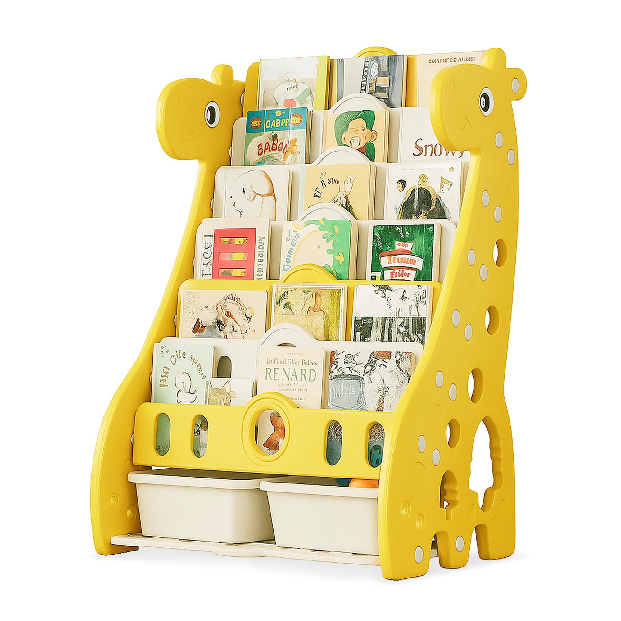 Стелаж Mealux Raffo Yellow (KD-E042 Yellow)