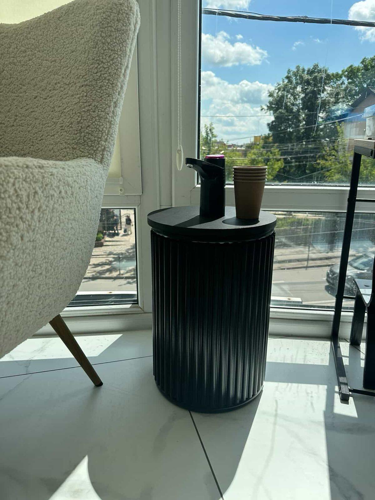 Тубус для бутылки с водой 46х32 см Черный - фото 5 Тубус для бутылки с водой 46х32 см Черный - фото 5