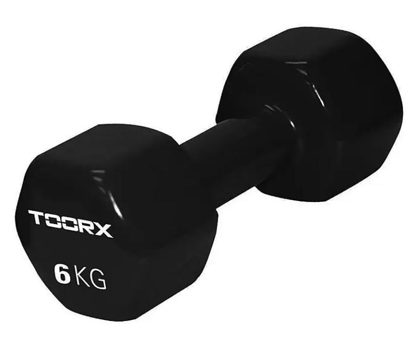 Гантель для фітнесу Toorx Vinyl 6 кг (MV-6) Гантель для фітнесу Toorx Vinyl 6 кг (MV-6)