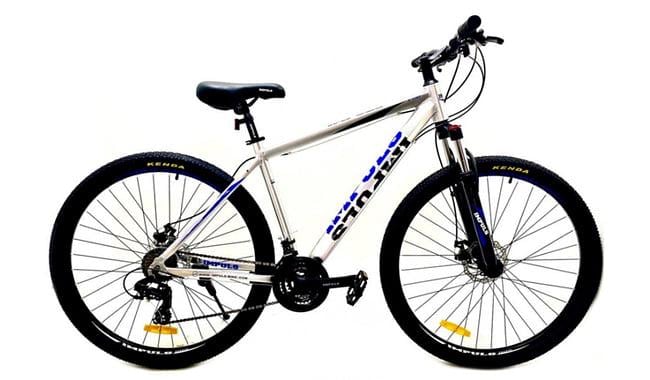 Велосипед Impuls 27.5"X100 кросс-кантри 2022 19" Серый/Синий