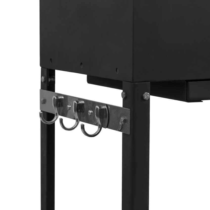 Мангал стационарный Daddy Smoke на 8 шампуров - фото 6