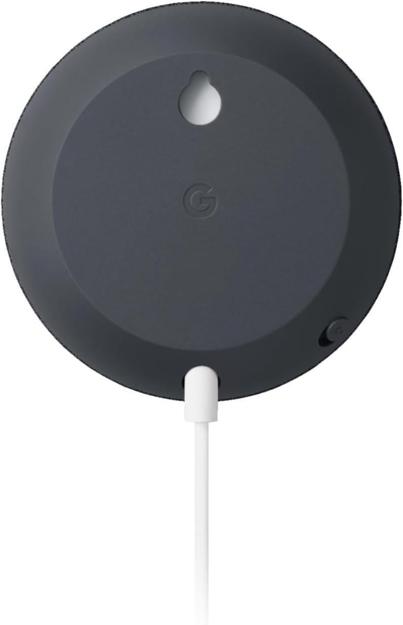 Розумна колонка Google Nest Mini 2nd Gen Charcoal (GA00781) - фото 4 Розумна колонка Google Nest Mini 2nd Gen Charcoal (GA00781) - фото 4