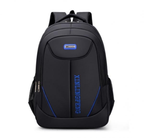 Городской рюкзак для ноутбука 15,6" 48х32х20 см 30 л Черный/Синий (СР-1303-2)