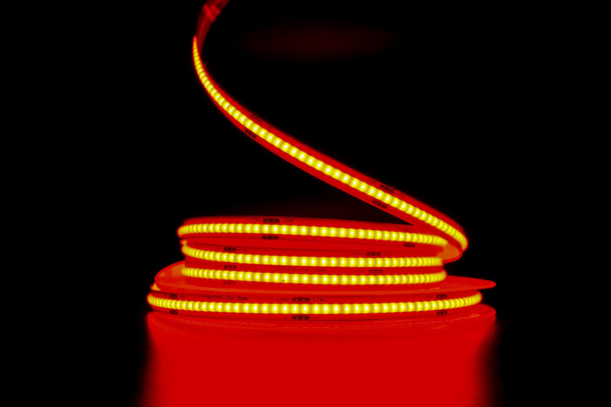 Світлодіодна стрічка Prolum СОВ 320LED IP20 Series-PRO 24V Червоний (28748737) - фото 2 Світлодіодна стрічка Prolum СОВ 320LED IP20 Series-PRO 24V Червоний (28748737) - фото 2