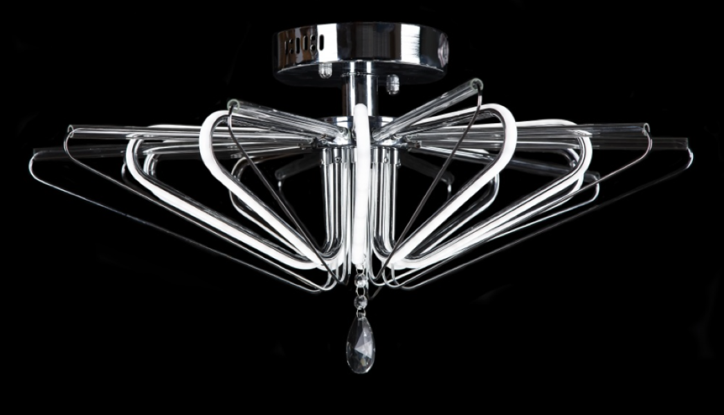 Светодиодная люстра LG16820/10 LED CR Белый/Хром (AN000137)