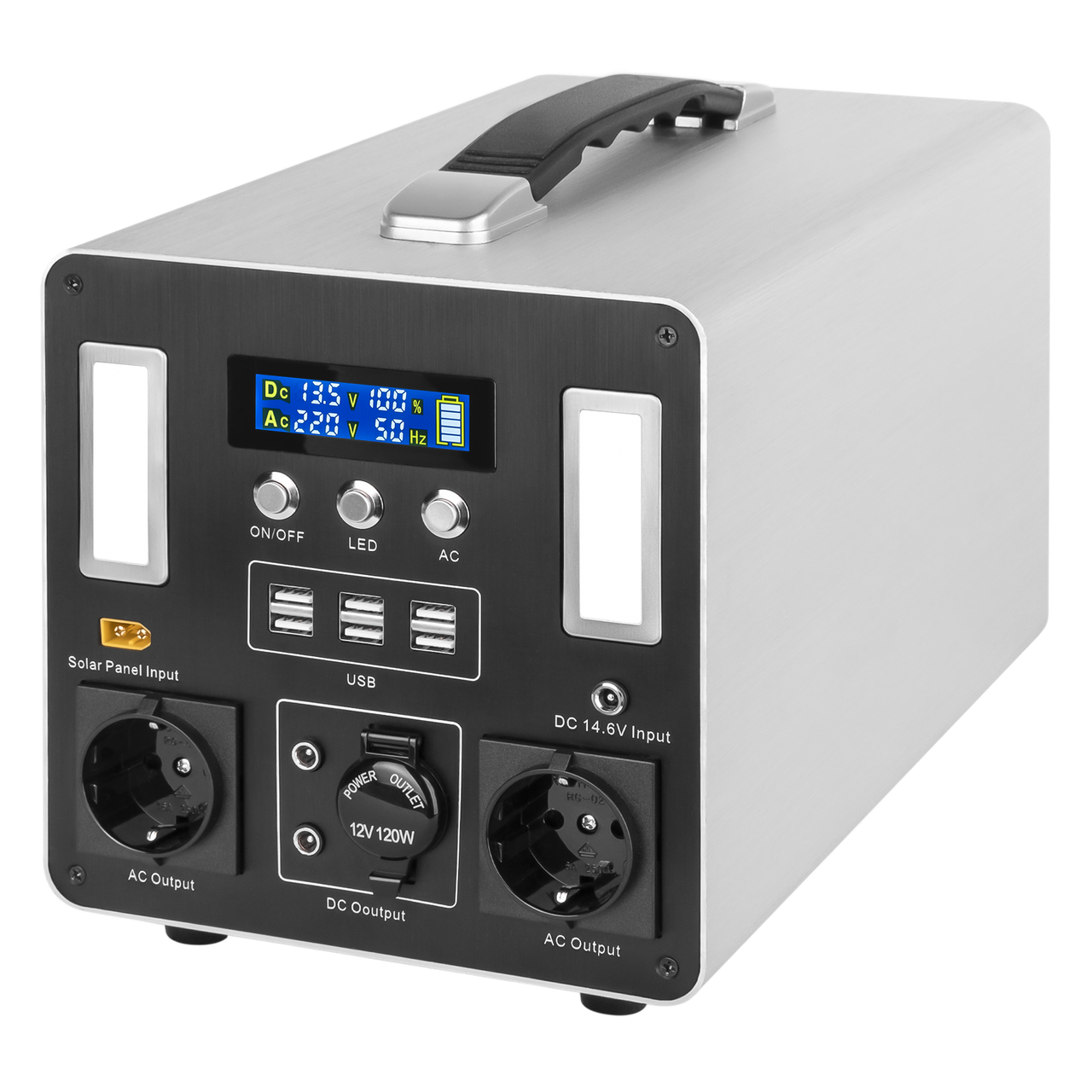 Зарядная станция портативная LP CHARGER MPPT 1000 Max 1000W 960Wh многофункциональная