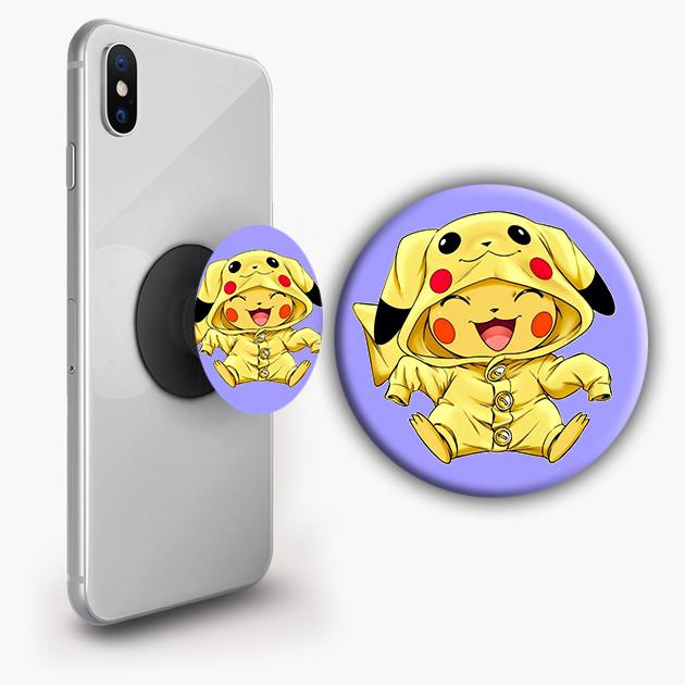 Попсокет для телефона PopSockets Аниме Покемон №05 Черный (An-39-5-Pop) - фото 3