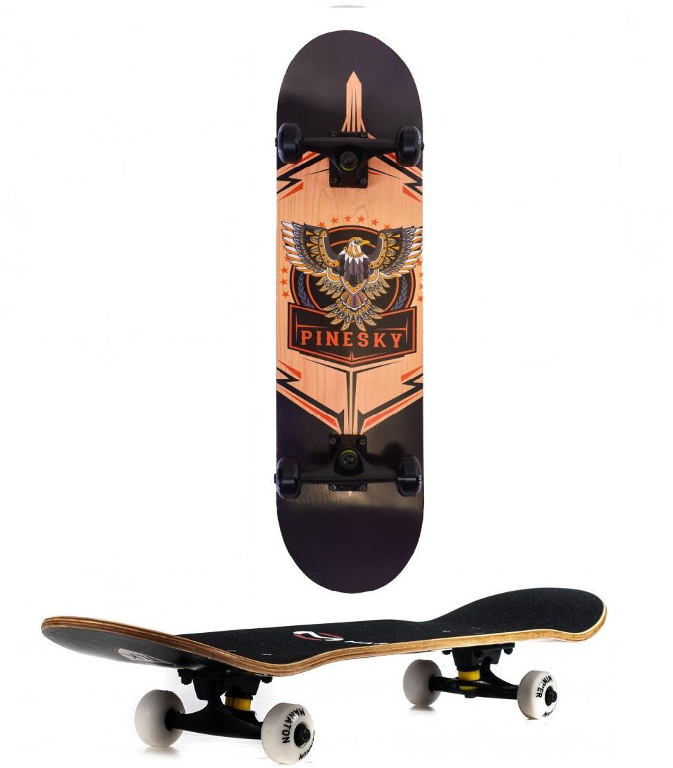 Скейтборд Pinesky натуральне дерево Canada трюковий для підлітка для трюків - фото 2 Скейтборд Pinesky натуральне дерево Canada трюковий для підлітка для трюків - фото 2