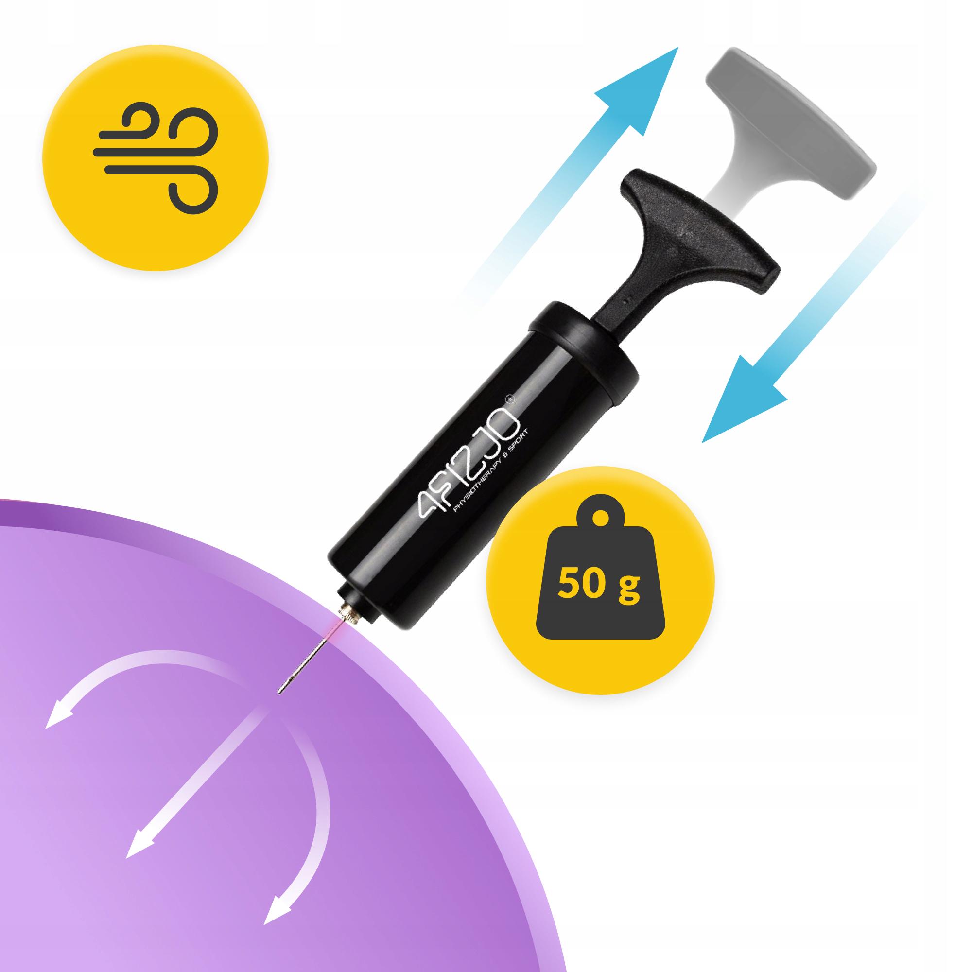 М'яч для фітнесу 4fizjo 22 см Violet (P-5905973404860) - фото 2 М'яч для фітнесу 4fizjo 22 см Violet (P-5905973404860) - фото 2