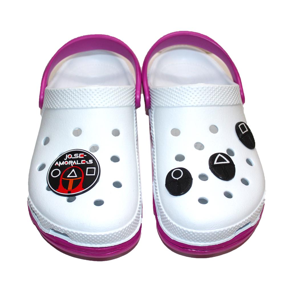 Сабо женские Jose Amorales 116426 р. 41 Белый