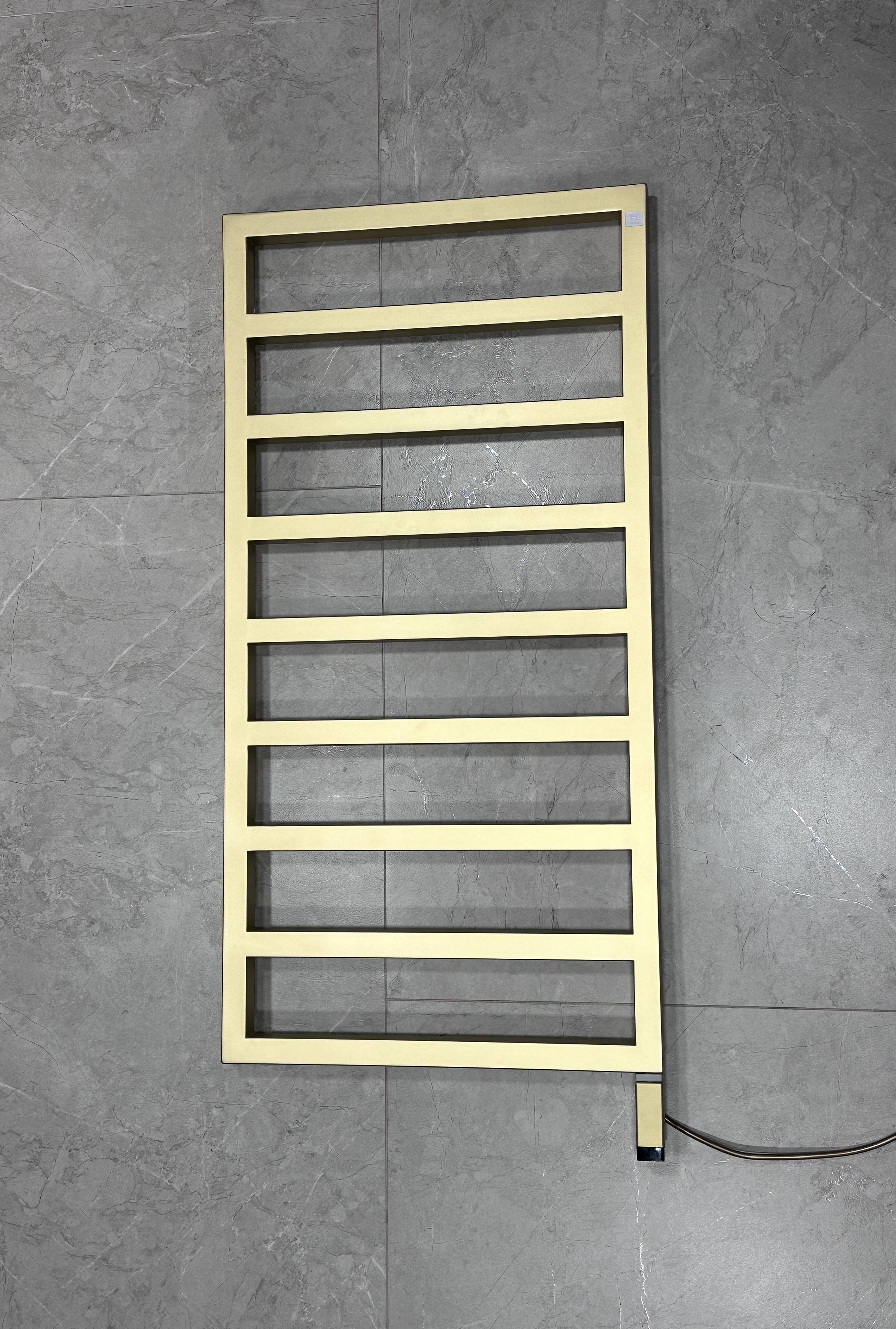 Полотенцесушитель электрический Terma Grid ТЄН One 990x500 мм Brass (225)