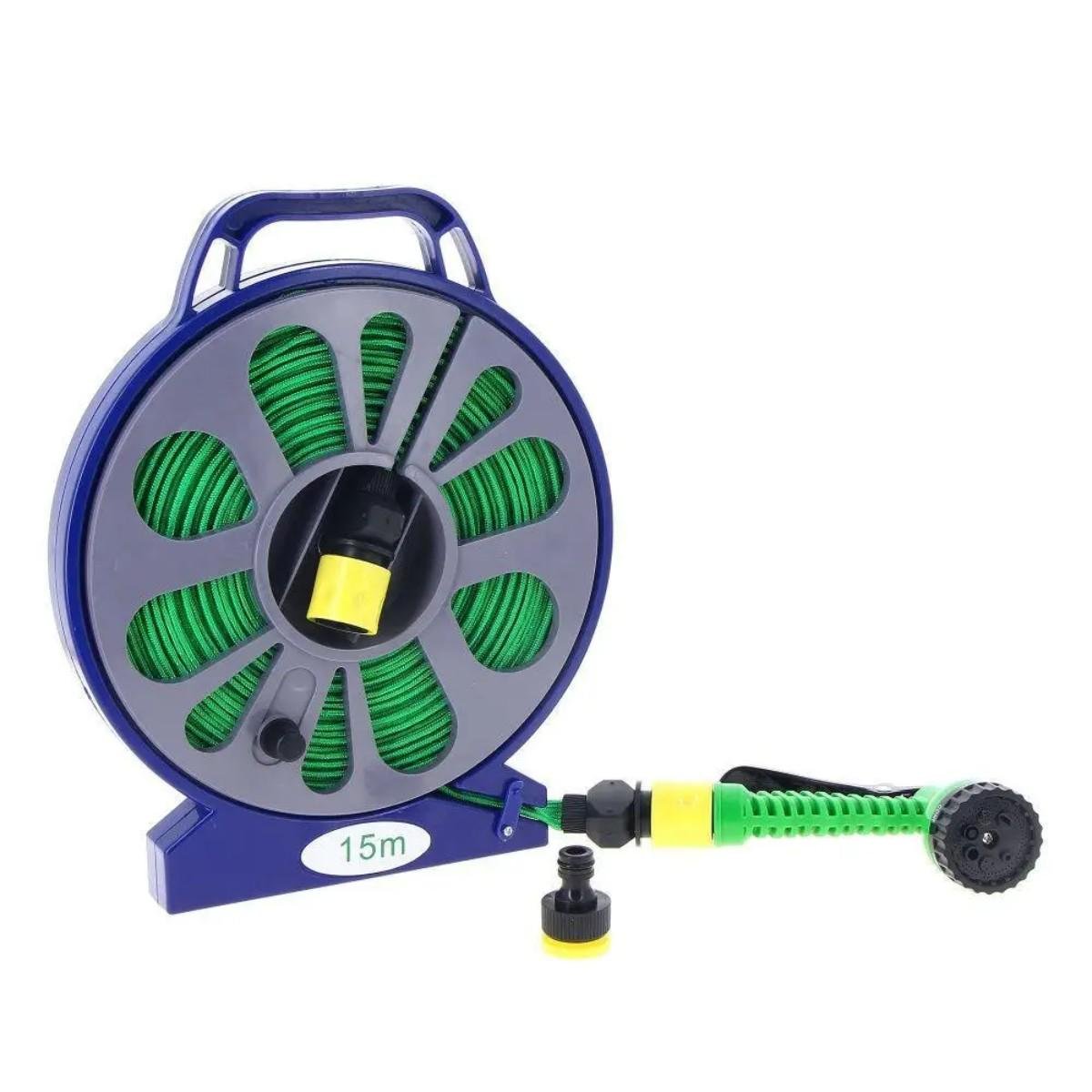 Шланг для полива Garden Hose с катушкой и распылителем 15 м (BB-4302) - фото 2 Шланг для полива Garden Hose с катушкой и распылителем 15 м (BB-4302) - фото 2