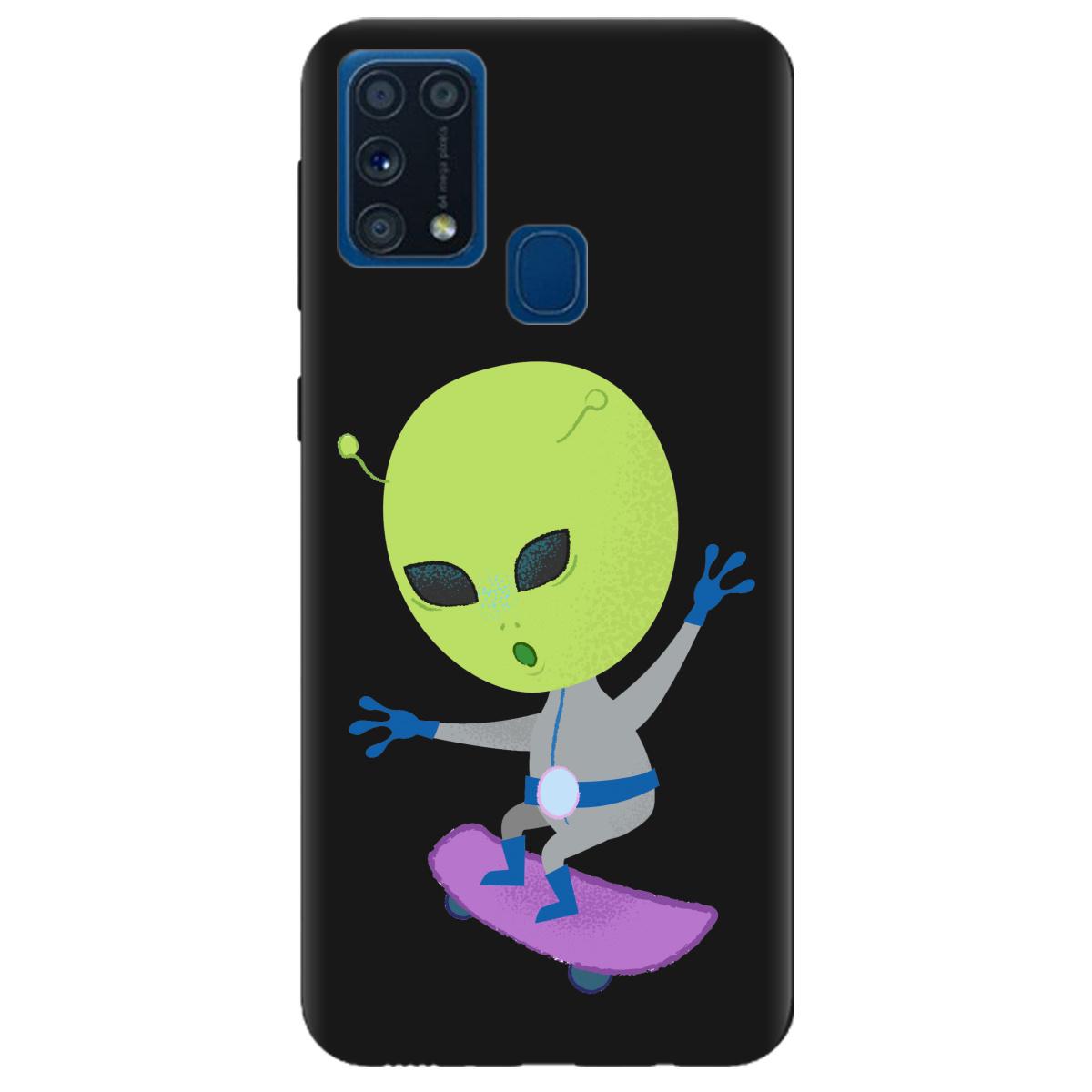 Силіконовий чохол Zorrov для Samsung Galaxy M31 - Alien (14190050268124929)