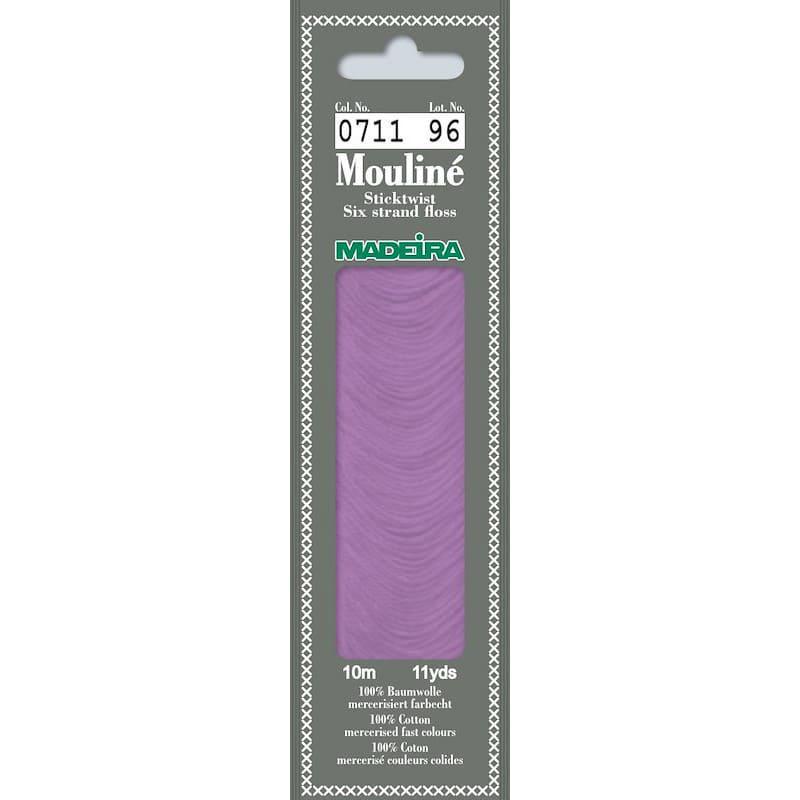 Нитки мулине Madeira 0711 Mouline Фиолетовый