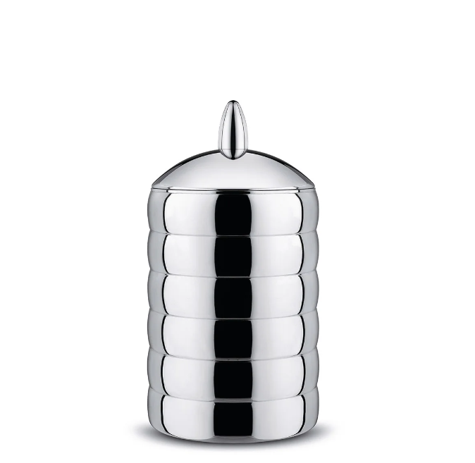 Емкость для хранения сыпучих продуктов Alessi Kalisto 2 из нержавеющей стали (CB02)